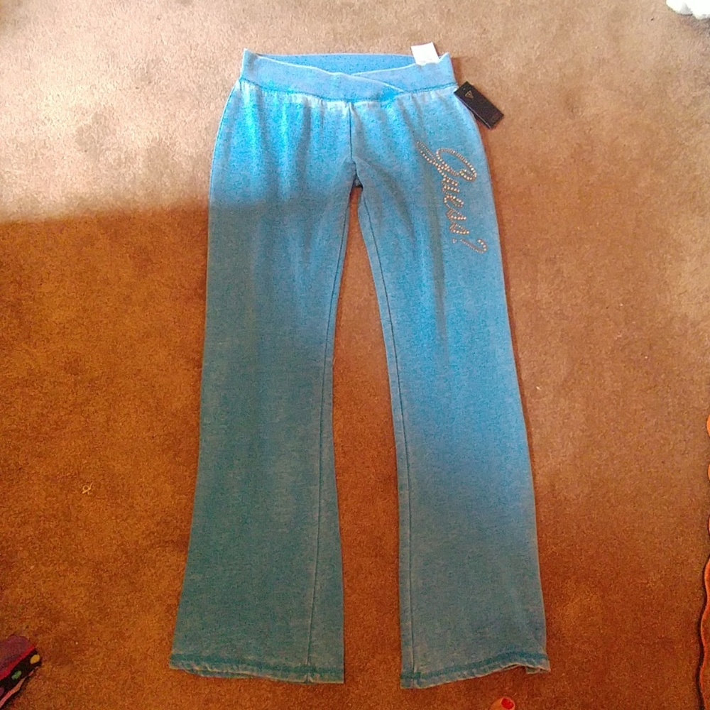 brand new Guess bling sweatpants